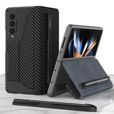 GKK Armor Flip Leather Phone Case with Pen Slots, For Samsung Galaxy Z Fold4